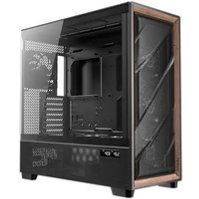 Torre Antec FLUX PRO EUV Full Tower Negro/Madera ATX EATX ITX mATX Ventiladores Vidrio Templado