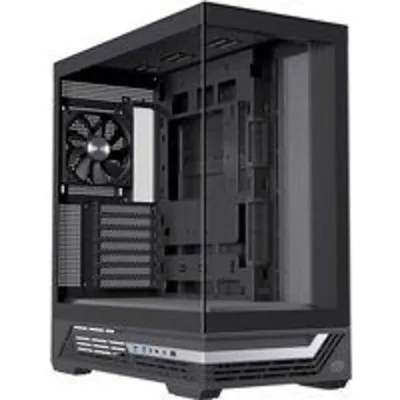Torre Einarex PRISMA S800 Core Black Cristal Espejo RGB Soporte 10 Ventiladores ATX