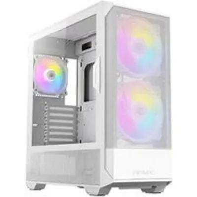 Torre Gaming Antec NX416L White ATX Ventana Vidrio Templado RGB USB-C Blanca