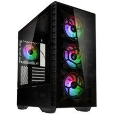 Torre Kolink Observatory Y ARGB Negro Vidrio templado ATX EATX micro ATX Mini-ITX