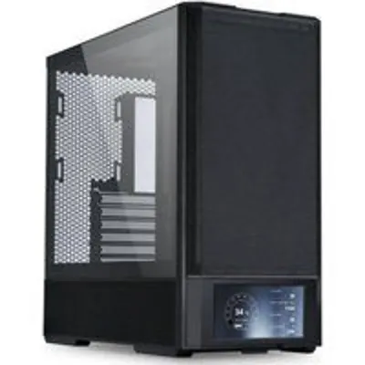 Torre Lian Li LAN207DX Negro ATX/Micro ATX/Mini-ITX Pantalla 6" Vidrio Templado