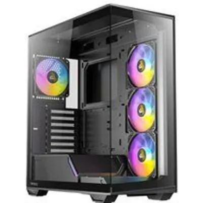 Torre PC Antec C3 Negra ATX Vidrio Templado Midi Tower 16cm Profundidad 47cm Altura 48.5cm