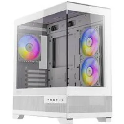 Torre PC Antec CX500m RGB Mini Tower Blanco Vidrio Templado micro ATX ITX 3x USB 3.2