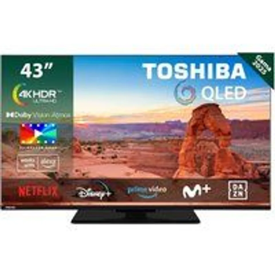 Toshiba 43QV3463DG 43" QLED UltraHD 4K VIDAA