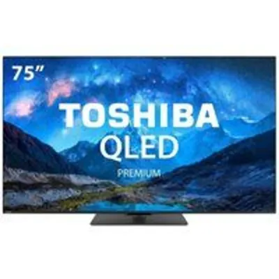 Toshiba 75QV3F63DG 75" QLED 4K UltraHD Smart TV VIDAA HDR10 Dolby Atmos