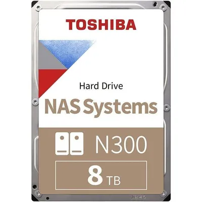 Toshiba N300 8TB NAS HDD 3.5in SATA III