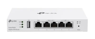 TP-Link Festa FR205 Router 10GbE 100GbE Gigabit Ethernet Blanco