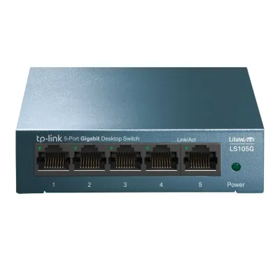 TP-Link LS105G Switch Ethernet No administrado Gigabit Azul