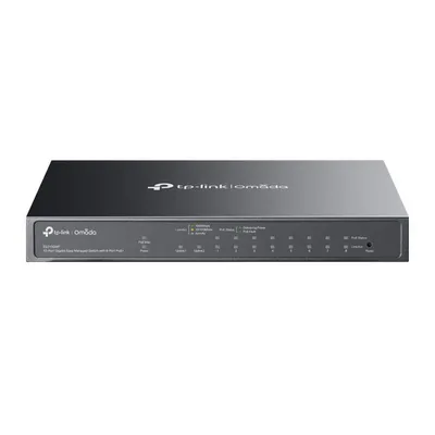 TP-Link Omada ES210GMP Switch Gestionado Gigabit Ethernet PoE Negro