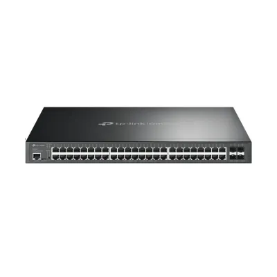 TP-Link Omada SG3452XP Switch Gestionado L2+ PoE 1U Negro