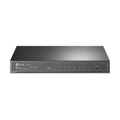 TP-Link T1500G-8T Gestionado L2 Gigabit Ethernet PoE Negro