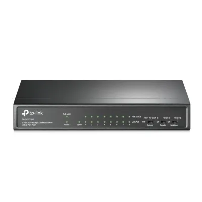 TP-Link TL-SF1009P Switch No Administrado PoE Ethernet 10/100 Negro