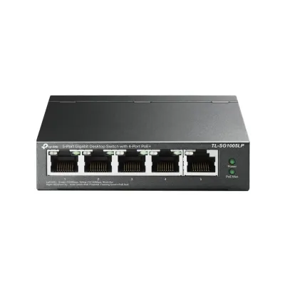 TP-Link TL-SG1005LP Switch No Administrado Gigabit Ethernet PoE Negro