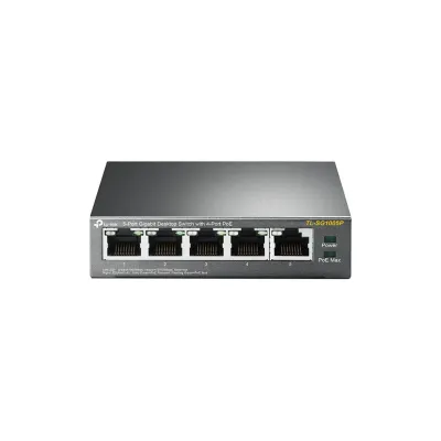TP-Link TL-SG1005P Switch No administrado Gigabit Ethernet PoE Negro