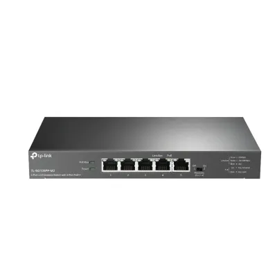 TP-Link TL-SG105PP-M2 Switch No Administrado Gigabit Ethernet PoE Negro