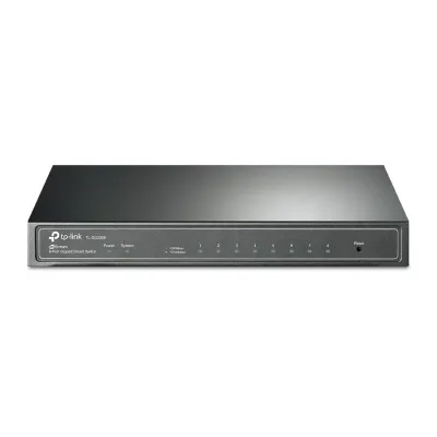 TP-Link TL-SG2008 Gestióne L2 Gigabit Ethernet Negro