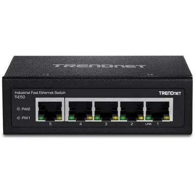 Trendnet TI-E50 Switch No Administrado 5 Puertos Ethernet Negro