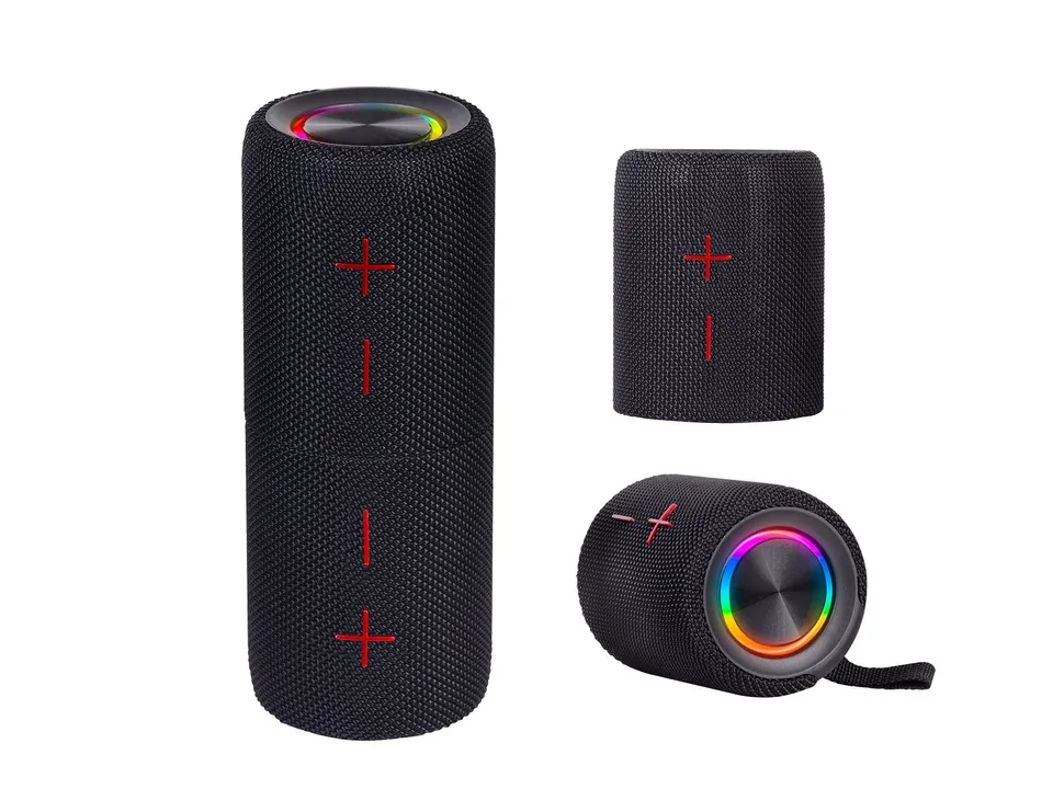 Trevi XR 8A44 DOUBLE Altavoz portátil estéreo Negro 20 W