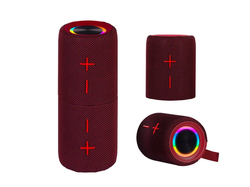 Trevi XR 8A44 DOUBLE Altavoz portátil estéreo Rojo 20 W