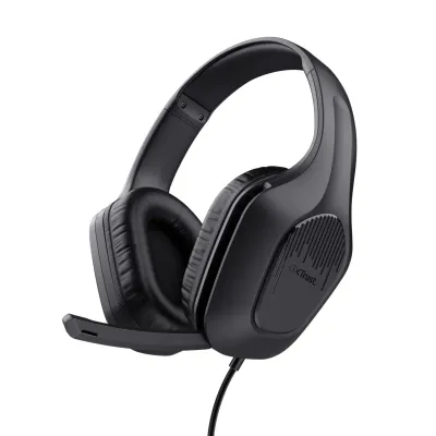 Trust GXT 415 Zirox Auriculares Gaming Alámbricos Negros