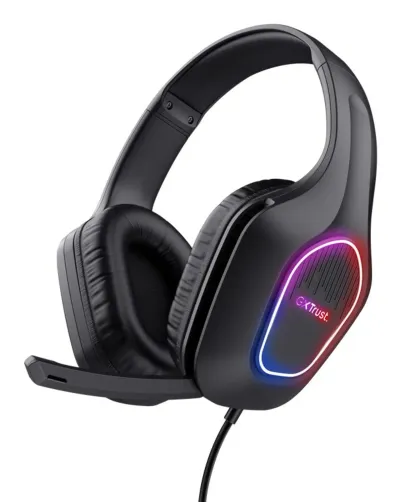 Trust GXT 416 ZIROX Auriculares diadema USB-A negro