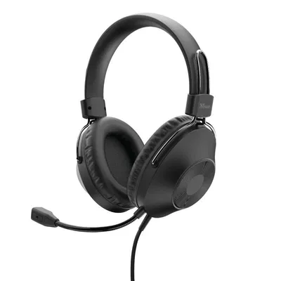 Trust HS-250 Auriculares Negros