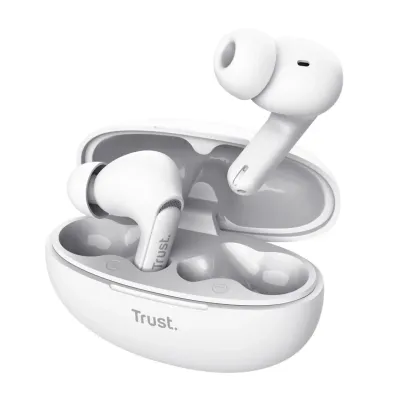 Trust Yavi TWS Auriculares In-Ear Bluetooth USB-C Blanco
