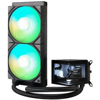 Tryx Panorama 240mm ARGB Refrigeración Líquida Negro