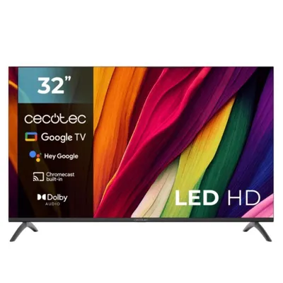 TV Cecotec LED A4 Series ALH40032S 32" HD Google TV HDR10 Chromecast Bluetooth