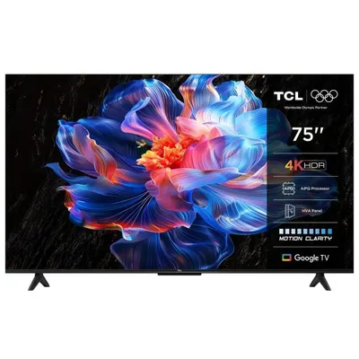 TV TCL LED 75P69K 75" 4K Ultra HD Smart TV HDR Google TV