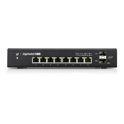 Ubiquiti EdgeSwitch 8 150W Switch Gestionable 8Puertos Gigabit PoE SFP