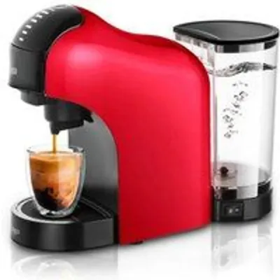 Ufesa Bellagio Cafetera Multicapsula compatible con Nespresso/Dolce Gusto Roja