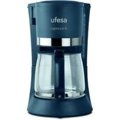 Ufesa CG7114 Capriccio Cafetera de Goteo 6 Tazas Negra