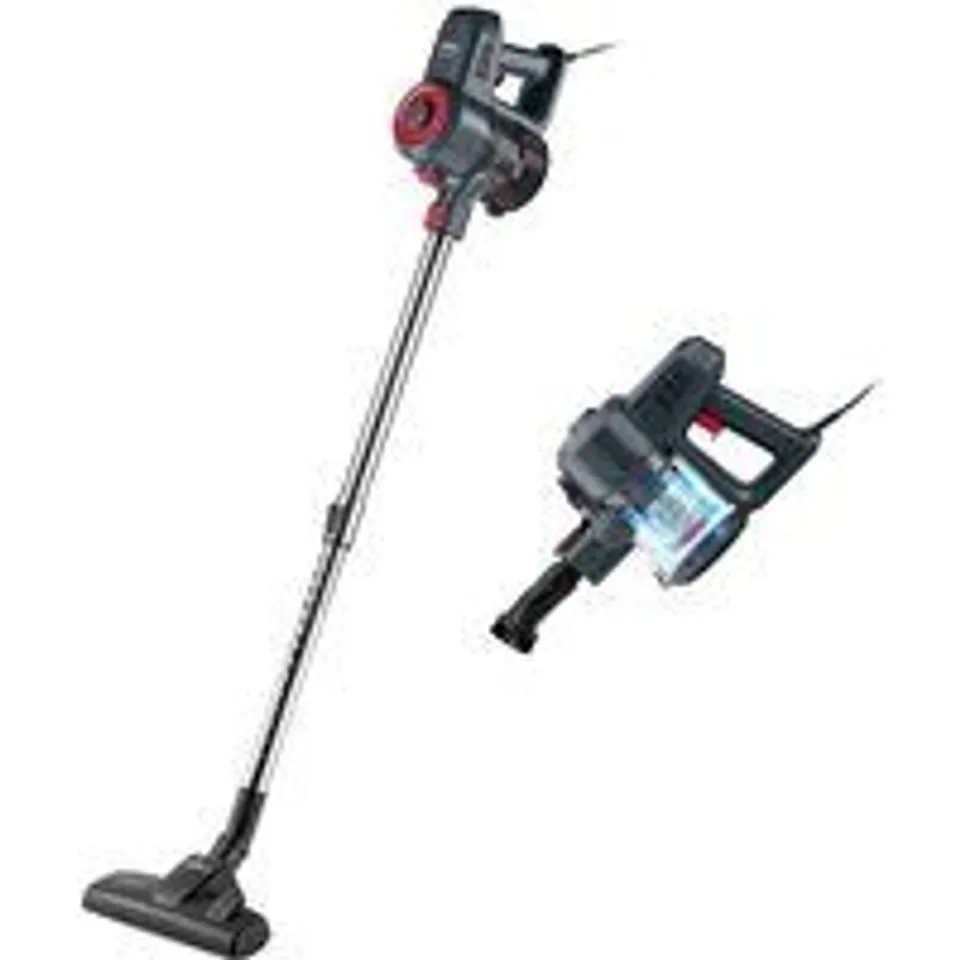Ufesa Tropical Aspirador Escoba/Mano con Cable 600W Gris/Rojo
