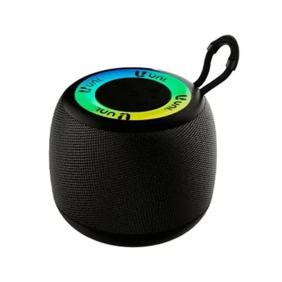Uni Mini Altavoces Portátiles Bluetooth v5.3 5W USB C FM LED 360º