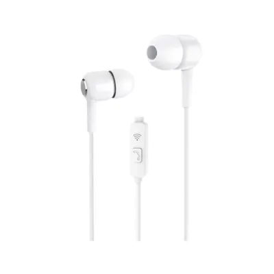 Unico Plus cable Jack 3.5mm, micrófono integrado - Blanco