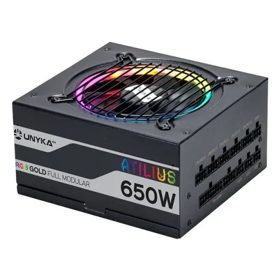UNYKAch Atilius RGB Full Modular 650W Eficiencia 90%