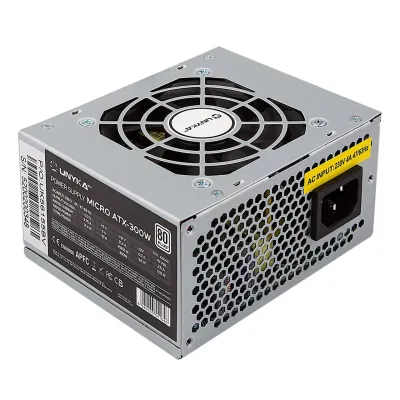UNYKAch SFX 300W ATX 20+4Pin Fuente de Alimentación Plata