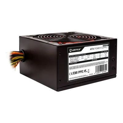UNYKAch UK210551 alimentación 550W 20+4p ATX Negro/Rojo