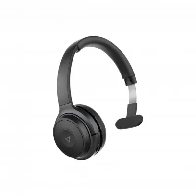 V7 HB605M Auriculares Bluetooth USB-C Oficina Negro/Gris