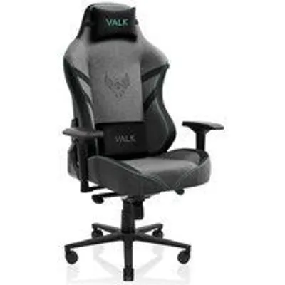 VALK Freya Silla Gaming de Tela Gris Atómico