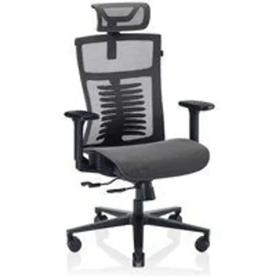 Valk Gaming Noma Office Silla Gaming de Malla Transpirable Gris/Negra