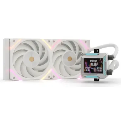 Valkyrie Syn 240 ARGB Kit de Refrigeración Líquida Blanca