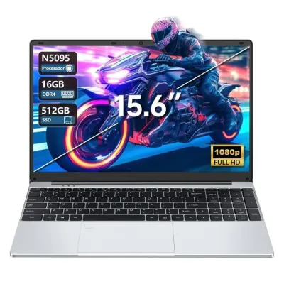 Vanwin N5095 15.6" FHD Laptop 16GB/512GB SSD Win11 Pro