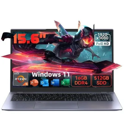 Vanwin Ns215r-rtt Ryzen 5 5500U 16GB 512GB SSD 15.6"