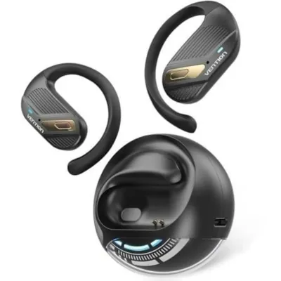 Vention OpenBeat O12 Bluetooth Open Ear Deportivos Negro