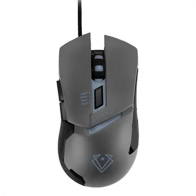 Vertux Dominator Ratón Gaming RGB 3200 DPI Gris