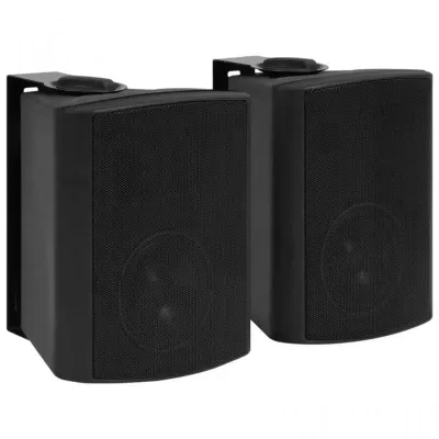 VidaXL Altavoces de Pared 100W Negro Interior/Exterior