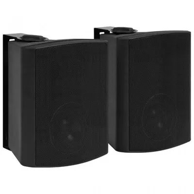 VidaXL Altavoces de Pared 120W Negro Interior/Exterior