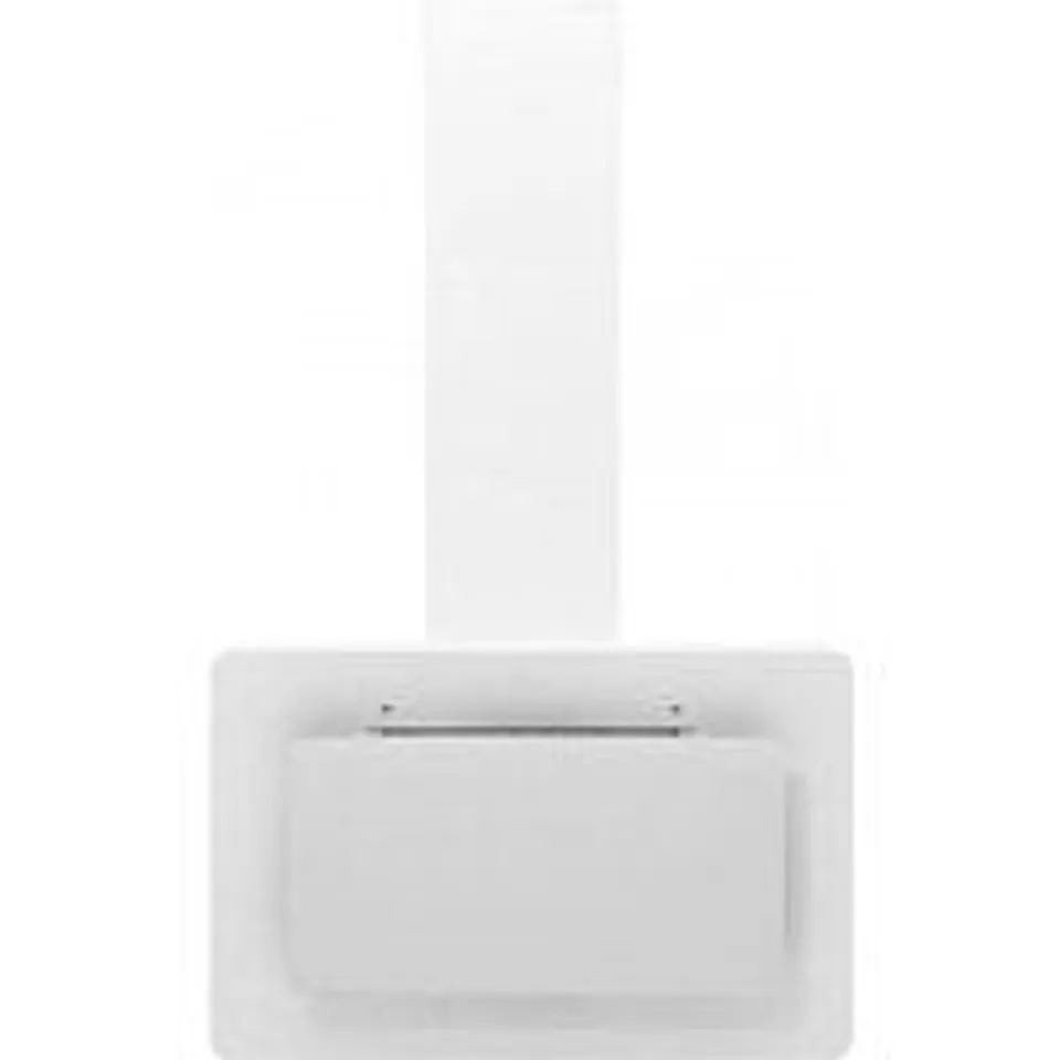 VidaXL Campana Decorativa 60cm C Acero Inoxidable/Cristal Templado Blanco 60cm
